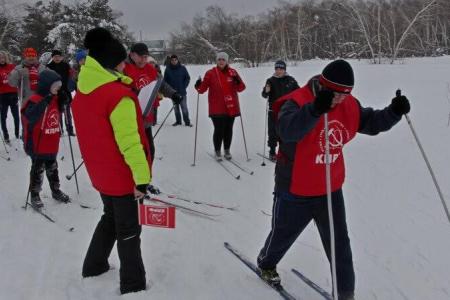 В Саратове прошла Красная лыжня КПРФ-2017