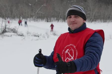 В Саратове прошла Красная лыжня КПРФ-2017