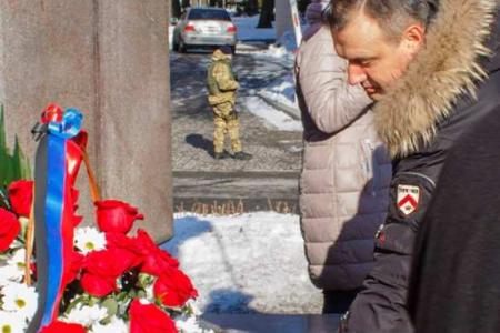 В Донецке отметили годовщину создания Донецко-Криворожской республики