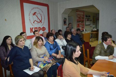 Красноярский край. Ю.В. Афонин встретился с партийным активом южных районов края