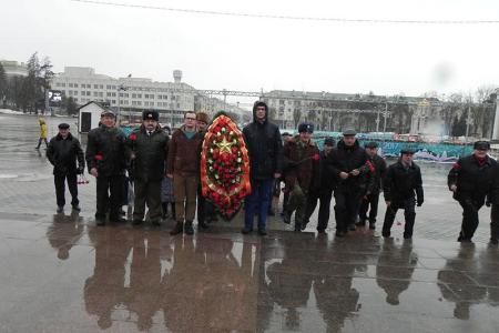 Белгородские коммунисты и их союзники отметили День Советской Армии – День Защитника Отечества