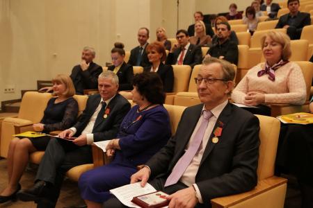 Г.А. Зюганов наградил депутатов фракции КПРФ в Госдуме