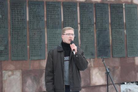 Пензенские коммунисты провели митинг в честь Советской Армии