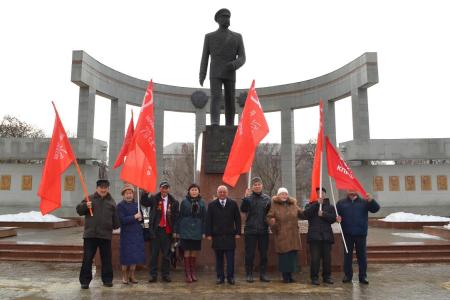Республика Калмыкия. К 99-й годовщине Красной Армии