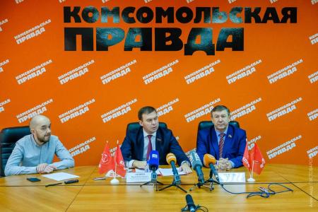 Красноярск. Встреча Ю.В. Афонина в «Комсомолке»