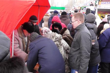 Жители Саратова вышли на митинг против коммунального беспредела