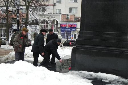 Белгородские коммунисты и их союзники отметили День Советской Армии – День Защитника Отечества