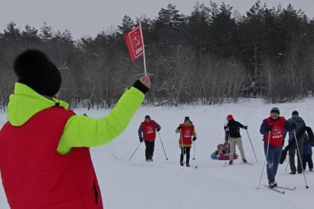 В Саратове прошла Красная лыжня КПРФ-2017
