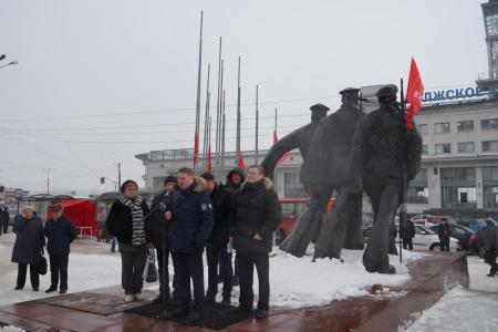 Коммунисты провели митинг протеста в Нижнем Новгороде