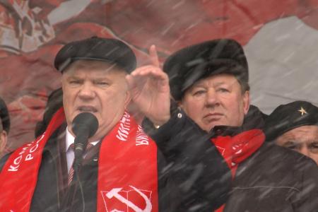 Великий подвиг Красной Армии пускай история хранит! Подмосковные коммунисты приняли участие в торжественных мероприятиях КПРФ в столице