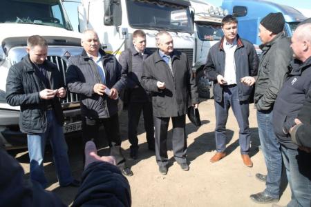 Дальнобойщики в Забайкалье: «Намерены стоять до конца, пока не отменят «Платон»!»