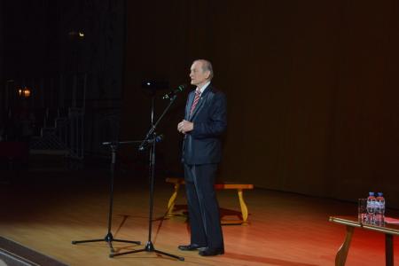 «Благодарю Вас за верность нашей Родине и великой дружбе народов». Г.А. Зюганов поздравил с юбилеем Народного артиста РСФСР М.И. Ножкина на его творческом вечере