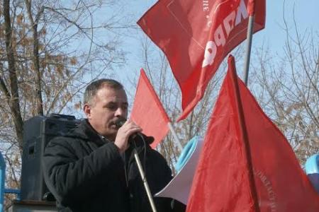 "Красная весна" в Самарской области. Митинг в Новокуйбышевске