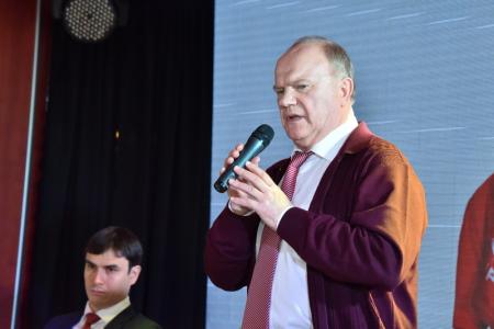 Г.А. Зюганов: "Мы все устремились к 100-летию Великого Октября"