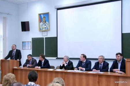 ​С.М. Пантелеев встретился со студентами и преподавателями Балтийского государственного технического университета "Военмех" им. Д.Ф. Устинова