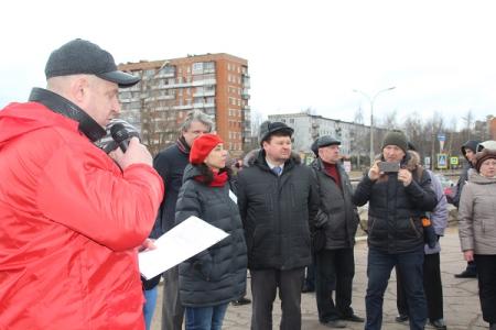 Новгородская область. КПРФ поддержала инициаторов митинга против точечной застройки города