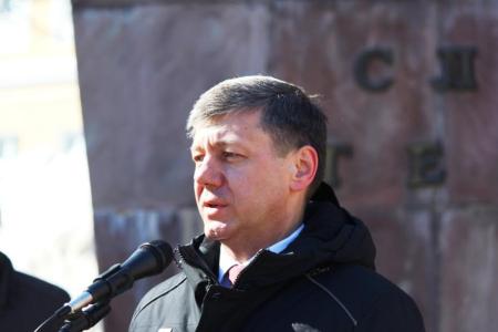 В Пензе прошёл митинг-концерт «Навстречу 100-летию Великого Октября»