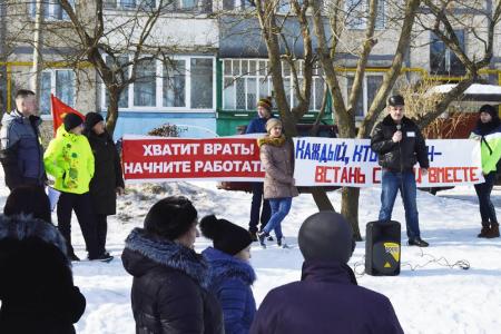 Ивановская область. Жители деревни Филино Шуйского района протестовали против отсутствия школы