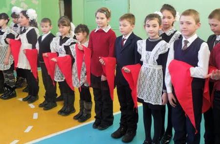 Забайкальский край: Новое пополнение в рядах пионерской организации «Радуга» МОУ СОШ с. Новая Кука Читинского района