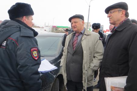 Оренбург. Коммунисты поддерживают протест «дальнобойщиков»