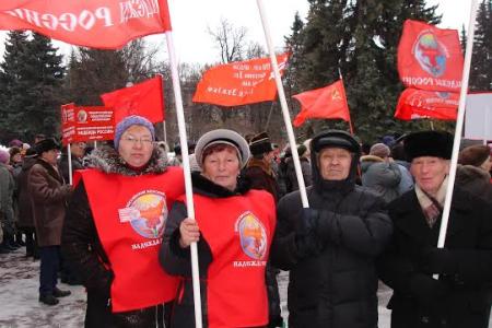 В преддверии 8 марта женщины Чувашии провели митинг