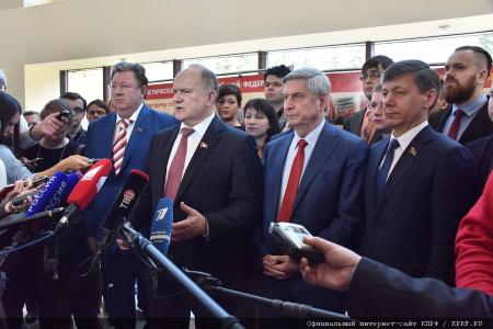 Г.А. Зюганов: Партия готова к широкому союзу государственно-патриотических сил