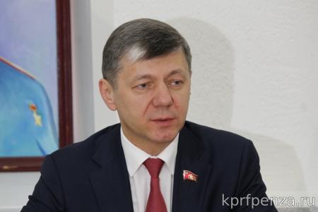 В Пензе прошла пресс-конференция Дмитрия Новикова