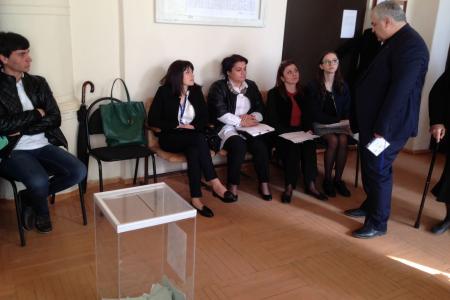 К.К. Тайсаев принимает участие в работе группы международных наблюдателей на выборах в Народное Собрание Республики Абхазия