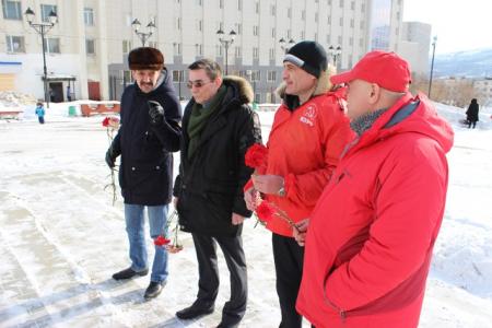 День памяти И.В. Сталина в Магадане