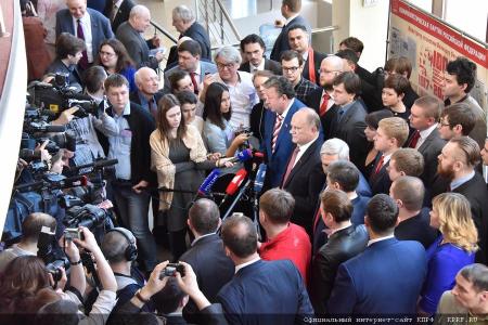 Г.А. Зюганов: Партия готова к широкому союзу государственно-патриотических сил