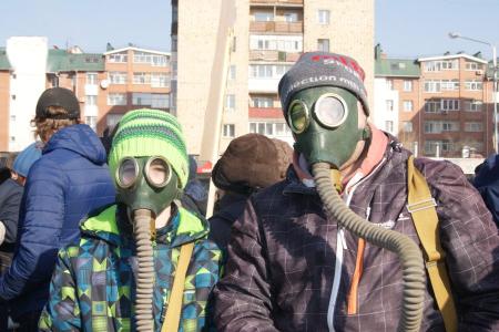 В Красноярске на митинг по экологическим проблемам пришли более двух тысяч человек