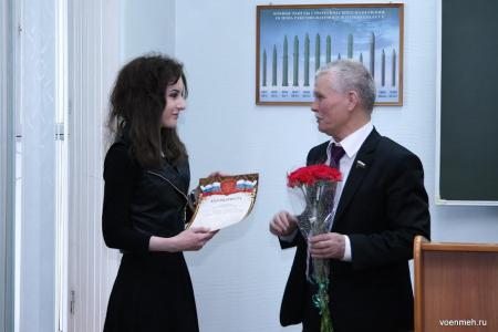 ​С.М. Пантелеев встретился со студентами и преподавателями Балтийского государственного технического университета "Военмех" им. Д.Ф. Устинова
