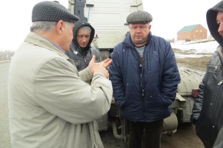 Оренбург. Коммунисты поддерживают протест «дальнобойщиков»