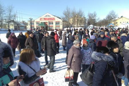 Сахалинская область. Коммунисты протестуют против произвола избирательной комиссии