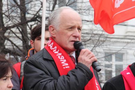 В Рязани прошли акции протеста под руководством коммунистов