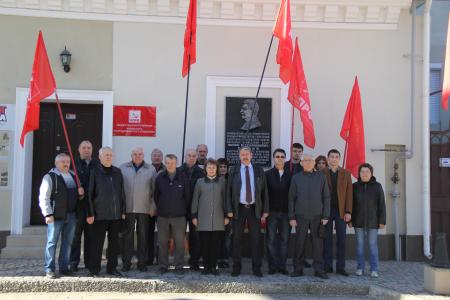 Республика Крым. Симферопольские коммунисты почтили память И.В. Сталина