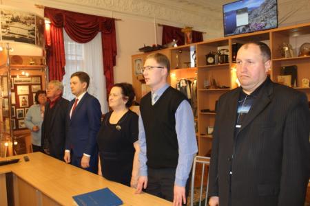 В Пензе открыли мемориальную доску писателю А.Г. Малышкину