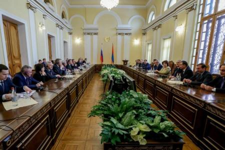Иван Мельников принял участие в визите Председателя Государственной Думы Вячеслава Володина в Республику Армения