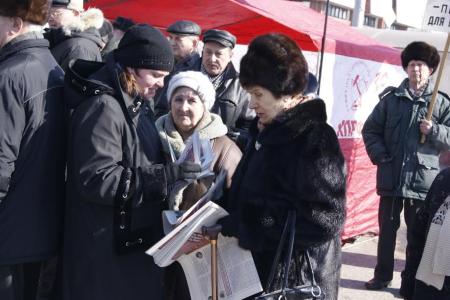 Омичи поддержали Всероссийскую акцию протеста