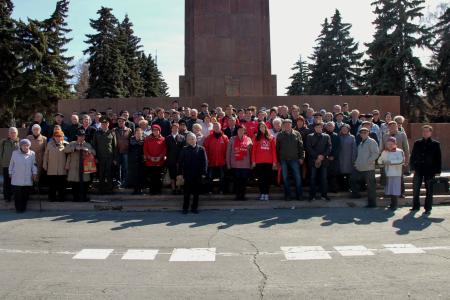 В Челябинске состоялся митинг, посвящённый 147-й годовщине со дня рождения В.И. Ленина 
