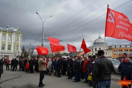 Вологодская область. Руки прочь от В. И. Ленина!