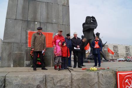 Нижегородские коммунисты встретили 147-летие со дня рождения Ленина