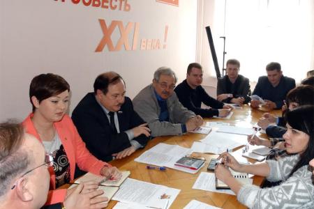 Н.Н. Иванов провел заседание областного избирательного штаба КПРФ по выборам в Курское городское Собрание