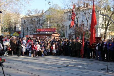 Симферополь. Коммунисты приняли участие в праздничных мероприятиях в День освобождения города