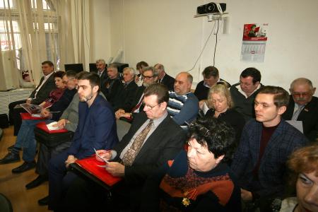 Ю. В. Афонин принял участие в отчетной Конференции Ленинградской областной организации КПРФ
