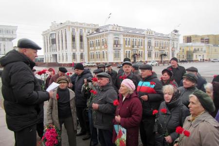 В Тамбовской области коммунисты отметили 147-ю годовщину со Дня рождения В.И. Ленина