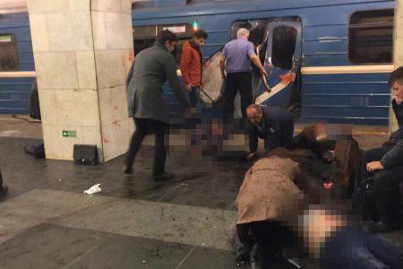 В метро Санкт-Петербурга прогремели взрывы