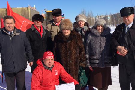 Ямало-Ненецкий автономный округ. В Ноябрьске состоялся пикет в рамках Всероссийской акции протеста