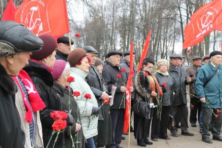 День рождения Ленина в Костроме