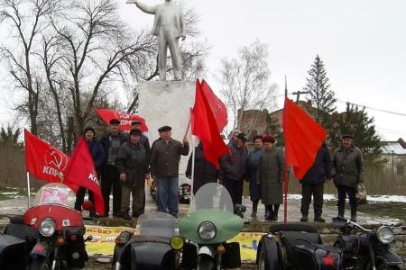 В Тамбовской области коммунисты отметили 147-ю годовщину со Дня рождения В.И. Ленина